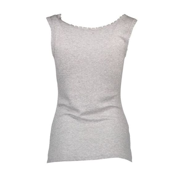 Silvian Heach Gray Viscose Women Women's Top - Picture 2 of 2